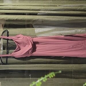 Halara Ruched Backless Split Bodycon Midi Dress